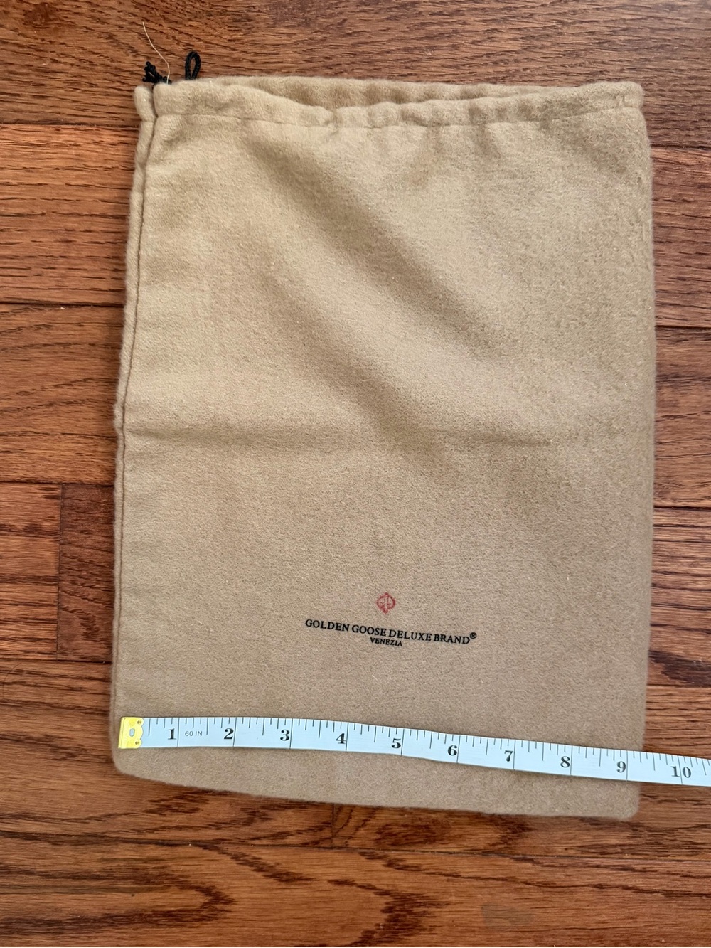 Golden Goose Tan Drawstring Dust Bag - Picture 2 of 4